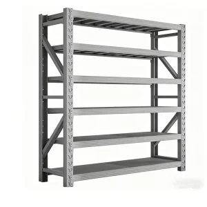 4/5 Layer Boltless Heavy Duty Racking Warehouse Shelves Industrial Storage Battery Boxes Rack Garage Metal Shelf