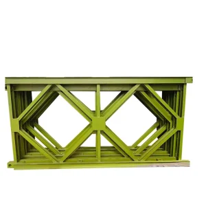4.2m 7.35m Clear Width Carriageway Alloy Steel Forged Pin Precision Drilled Bailey Bridge Panel Prefabricated Modular Truss