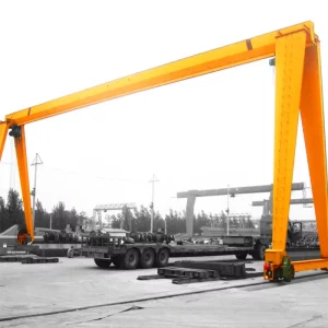 40 Ton Electric Single Beam Gantry Crane with Motor & Engine for Workshop Warehouse