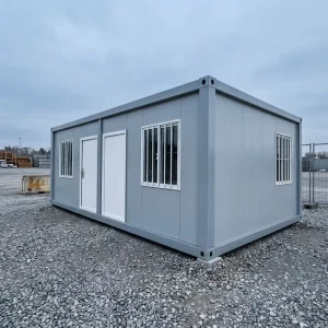 40ft Container House Labor Saving Fast Install Prefab Home Sound Proof School Urban Temporary Shop