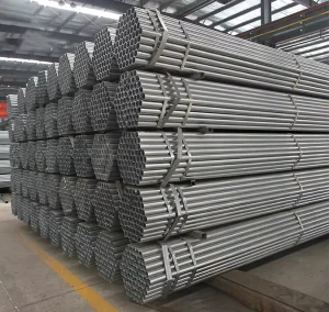 40mm Galvanized Round Pipe Steel Tube for Construction Projects