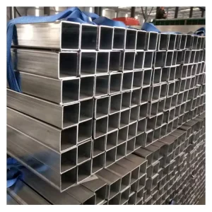 40×40 Low Alloy Hot Dipped GI Pre Galvanized Steel Square Rectangular Pipe and Tube 50×25 70×70 Supplier
