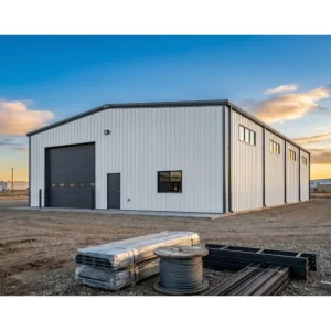 45×25 Metal Building Light Construction Material Steel Structure Building Warehouse