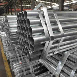 4mm Galvanized Round Pipe Steel Tube for Mechanical Applications