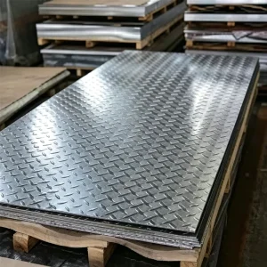 4mm Mild Steel Checkered Plate Anti-Slip Flooring for Stair Treads and Industrial Walkways OEM Custom