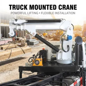 4×2 Drive 1 2 3 4 5 6 Ton Truck Crane