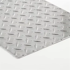 5-Bar Aluminum Checkered Plate Diamond Pattern Non-Slip Flooring Tread Plate 1mm-8mm Aluminum Sheet