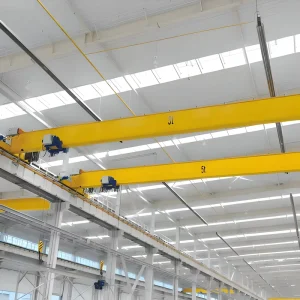5 Ton Electric Hoist Lifting EOT Crane 16 Ton Optional Cabin Control Single Beam Overhead Crane