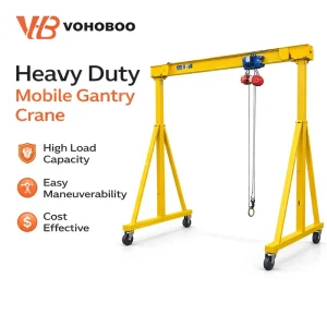 500kg 5t 10t 15t 20t Gantry Crane with High Stability and Easy Relocation