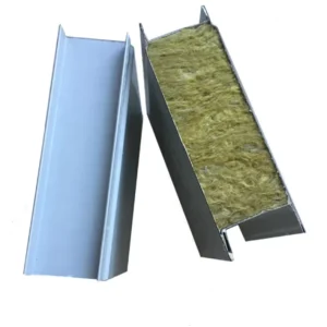 50mm 100mm Rock Wool Sandwich Panels Wall Roof