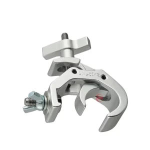 50mm 50kg Load Capacity Aluminum Alloy Pipe Clamp Truss Hook Modular Design Quick Installation for Stage Lighting Truss Systems