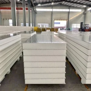 50mm 75mm 100mm 120mm 150mm 200mm Polyurethane PU PIR Sandwich Panels for Roof and Wall Insulation Panels Cold Room
