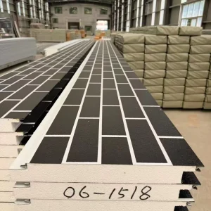 50mm 75mm 100mm EPS Insulated Roof and Exterior Wall Sandwich Panel for Portable Office Buildings