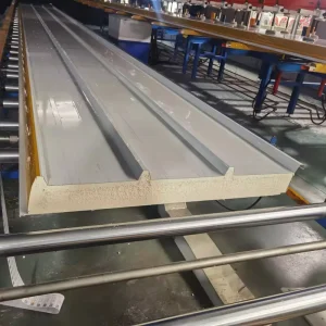 50mm 75mm 100mm Insulated PU Sandwich Panel for Warehouse Roof Wall