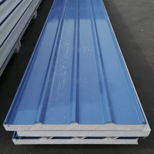 50mm EPS Sandwich Roof with Insulated EPS Wall Panel and Roof Panel for Warehouse Steel Structure Buildings