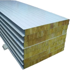 50mm Roof Rock Wool Sandwich Panels Walls Sandwich Panel