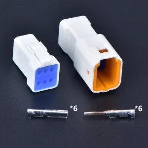 6 Pin Automotive Waterproof Cable Connector Male or Female Butt Plug 06R-JWPF-VSLE-S 06T-JWPF-VSLE-S