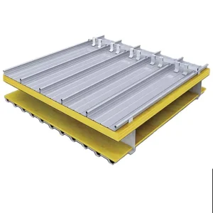 65-430 Zip Lock Standing Seam Metal Roof Sheet Corrugated Roofing Covering Panel