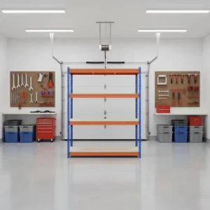 71 Inch Long Wire Garage 24 Deep Zbeam Boltless Steel 2 Layer Corrosion Protection Electrostatic Powder Coating Pallet Support