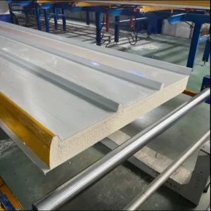 75mm 90mm 100mm PUR PIR Core PU Sandwich Panels Insulation Walls and Roofs for Cold Room Panels