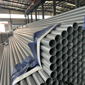 75mm ZAM Coated Round Steel Tube OEM Custom