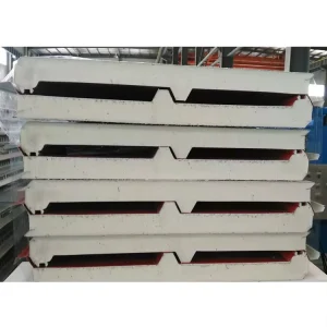 80mm Eco friendly Modern Waterproof PU Insulated Sandwich Panel for Roof and Building