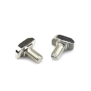 A2 70 Grade Stainless Steel T Bolt Square Neck Bolt for Furniture Assembly
