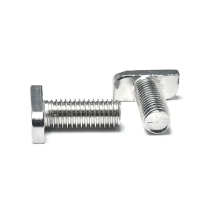 A2-70 Stainless Steel T Bolt with Rectangular Head for Structural Joints