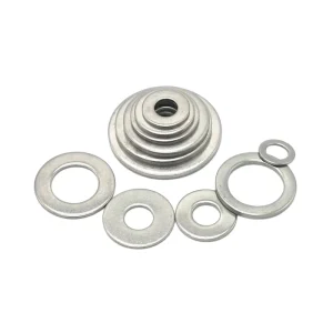 A2 Stainless Steel 304 Flat Washers Assortment Kit DIN 125 Form A Metric M3 M12 (180 Pieces) Hardware Fastener Set