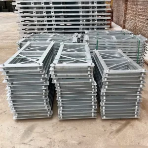 A321 200 Heavy Duty Steel Double Truss Bailey Bridge ASTM BS DIN Australian Russian Standards Steel Structure Bridge