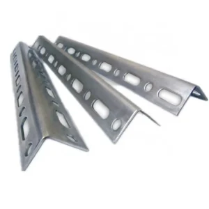 A36 Grade Galvanized 50*50*4MM Equal Slotted Steel Angles AISI ASME JIS Certified Structural Use Bending Cutting Punching