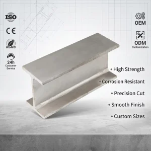 A36 Q235 H Section Hea Beam Carbon Steel Construction Profiles BS Standard 100x50x5x7mm 125x60x6x8mm 150x75x7x10mm