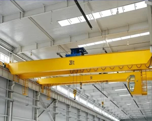 A7 Work Class Double Girder Overhead Crane with Rainproof Electrical Cabinet for Indoor Foundry