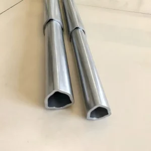 AISI 1045 Retractable Farm Profiled Triangular Steel Pipe Customizable Dimensions for Agricultural Equipment Chassis
