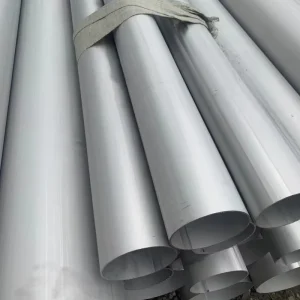 AISI SUS 304 316 Stainless Steel Round Pipe Inox Round Tube Metal Steel Circle Pipe for Architecture Hardware and Design