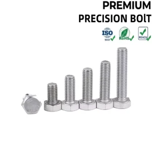 ANSI UNC UNF SS 30418 8 Stainless Steel Hex Cap Screw Hexagon Head Bolt Precision Fasteners