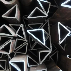 API ASTM A36 Triangle Tube High Torsion Resistance for Engineering Equipment Brackets Custom Size