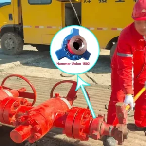 API High Pressure Forged Alloy Steel Hammer Union Threaded Welded Pipe Coupling for Oilfield Drilling and Fracturing