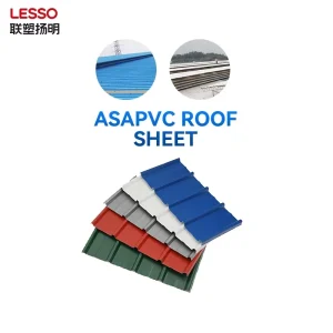 ASA Coated UPVC Composite Roof Sheet Custom Length Corrugated Panel for Steel Structure Warehouse Industrial Building
