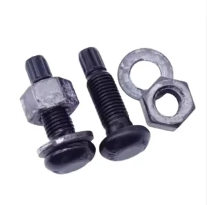 ASME B 18.2.6 Steel Structure Bolts Class 4.8 6.8 Zinc Plated Plain Finish Tension Control Torque Shearing Nuts