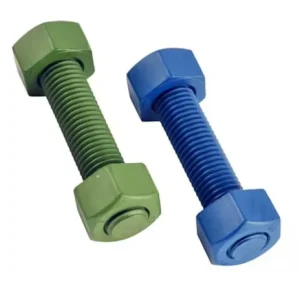 ASME B1.1 A193 B7 B7M A320 L7 Stud Bolt And Nut 2H 2HM Grade 7 Metric Measurement System Zinc Black Finish 3/4″