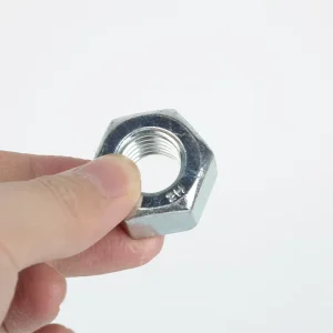ASME B18.2.2 ASTM A194 2H Carbon Steel Blue White Zinc Plated Heavy Hex Nuts Structural Hex Nuts