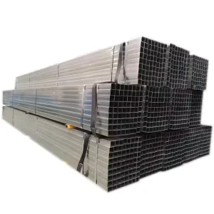 ASTM 40×40 Construction Structure Tube Black Carbon Steel Hollow Sections API BIS KS Certified ERW Pipe Square Tube Price 6m