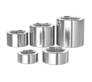 ASTM A234 SCH40 Forged Stainless Steel 304 316 Welded Joint Pipe Fittings NPT Thread Polished Surface Corrosion Resistant