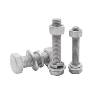ASTM A325 Class 8.8 Hex Bolts Hot Dip Galvanized Zinc Plated Finish Stainless Steel Structure Carbon Hex Head Bolts