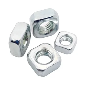 ASTM A325 Grade A B C Steel Iron Blue Zinc Plated Galvanized Square Nuts Track Bolt Nuts DIN557