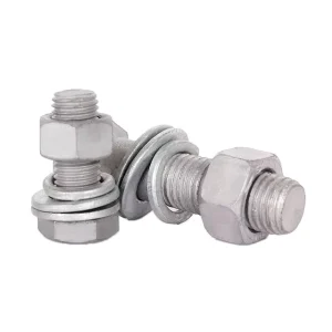 ASTM A325 M8 M12x60 M14 M16 M24 Heavy Structural 3/4-10 Hot Dip Galvanized Grade 8.8 10.9 High Tensile B7 Hex Head Bolts and Nut