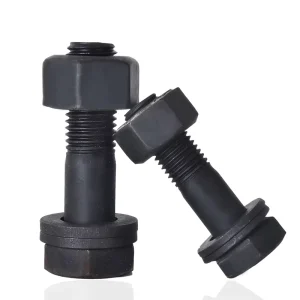 ASTM A325 Type 1 Heavy Hex Structural Bolts DIN933 Hex Head Screw Bolts Grade 8.8 Carbon Steel Black Bolts