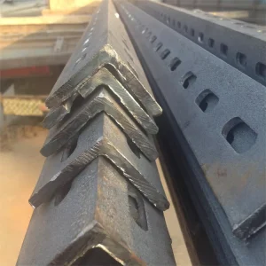 ASTM A36 Angle Iron Mild Steel Angle Bar Carbon Steel Perforated Mild Steel Corner Angle Bar for Metal Building Material