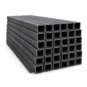 ASTM A36 Erw Rectangular Black Hollow Carbon Welded Steel Pipes Rectangular Hollow Section Tubes 5 9m